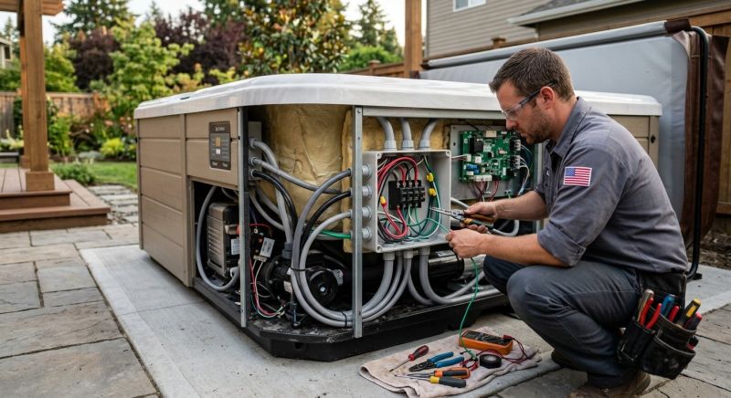 Hot Tub Wiring Service