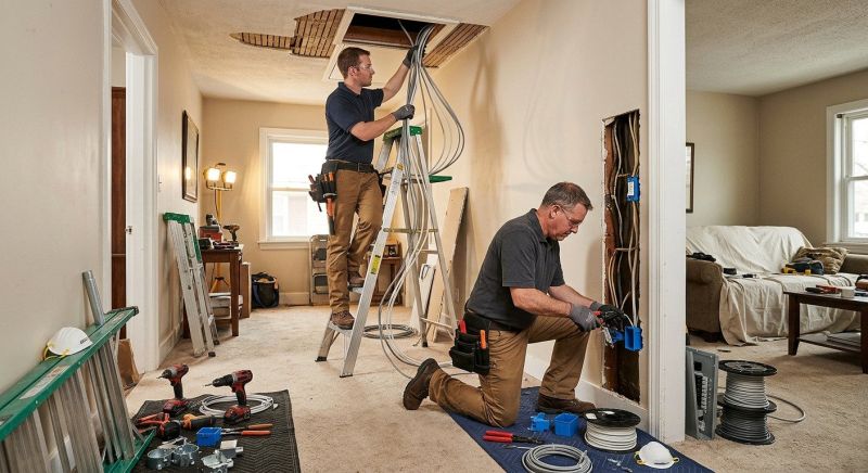 New Construction Wiring in Pasadena, CA